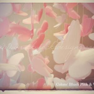 Pick 2 Colors - Ombre - Large Vellum Butterfly..