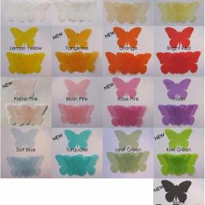 Pick 1 Color - Large Vellum Butterfly Mobile